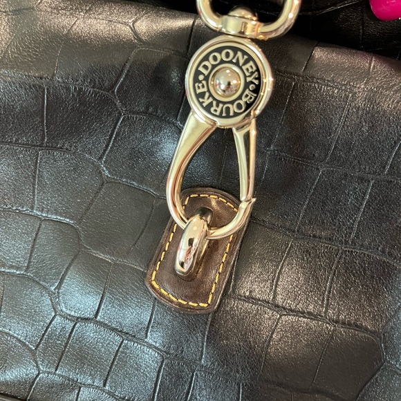 Dooney & Bourke Denison Logo Lock Shoulder Bag - Picture 6 of 15